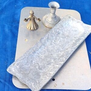 Elegant Silver Bath Tray